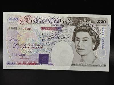 【淘币小摊】限时拍第八百零五拍  纸币场  满百包邮可预留两周  周一统一发货  - 英格兰银行10镑纸币