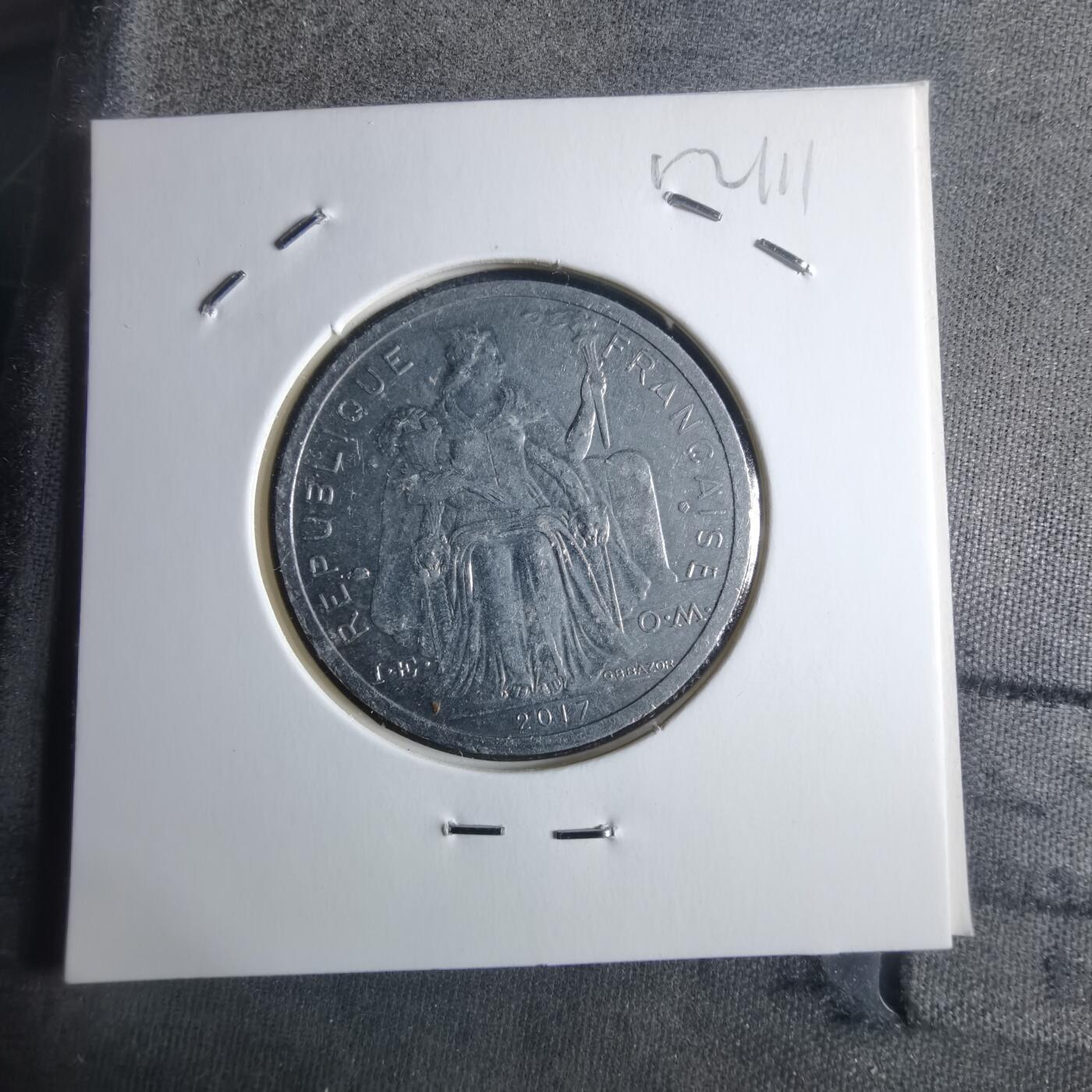 沼泽如烟--第912场 法属新喀里多尼亚2017年2法郎