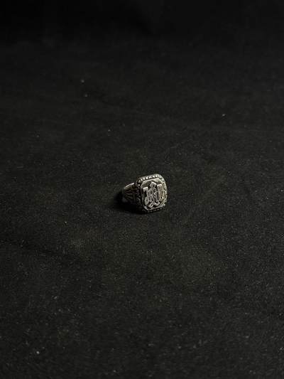 戎马世界章牌大赏第108期 - 德国二战警卫旗队戒指，银制复刻