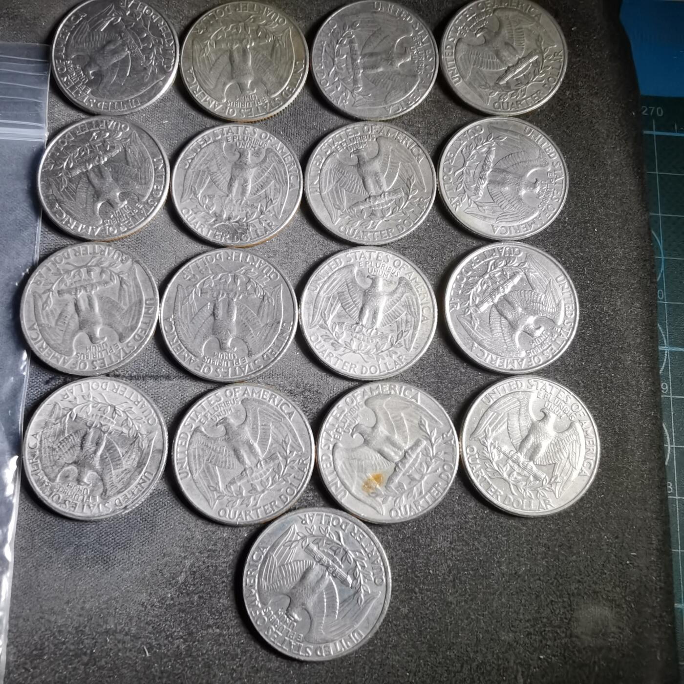 沼泽如烟--第911场 美国25分17枚