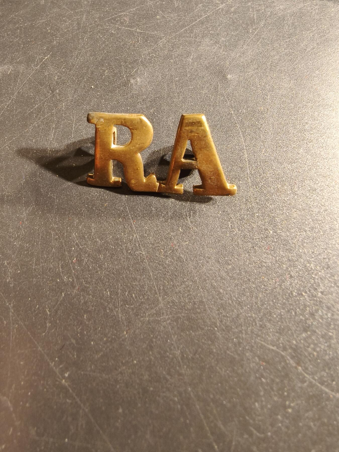 老王徽章第165期 英国皇家炮兵袖章    二战时期 