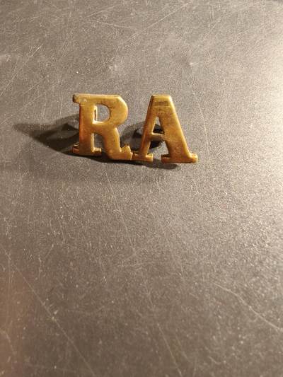 老王徽章第165期 - 英国皇家炮兵袖章    二战时期 