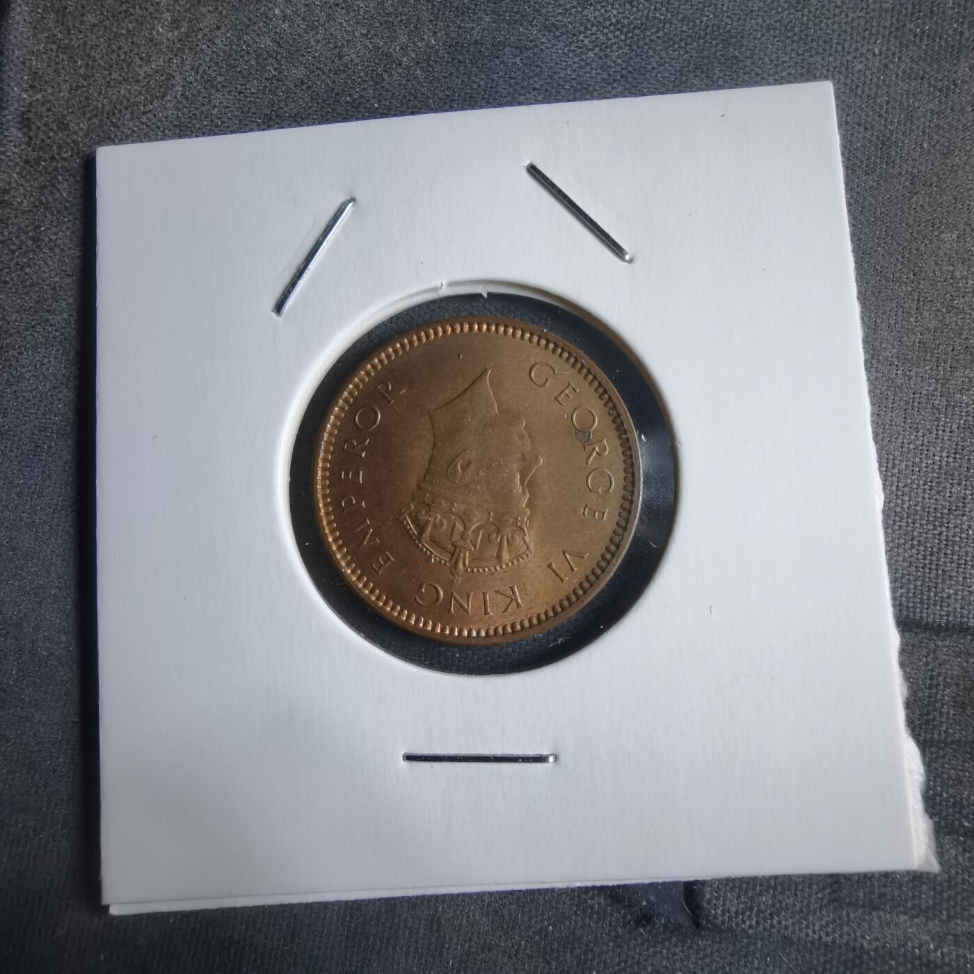 沼泽如烟--第912场 英属印度1940年½派斯