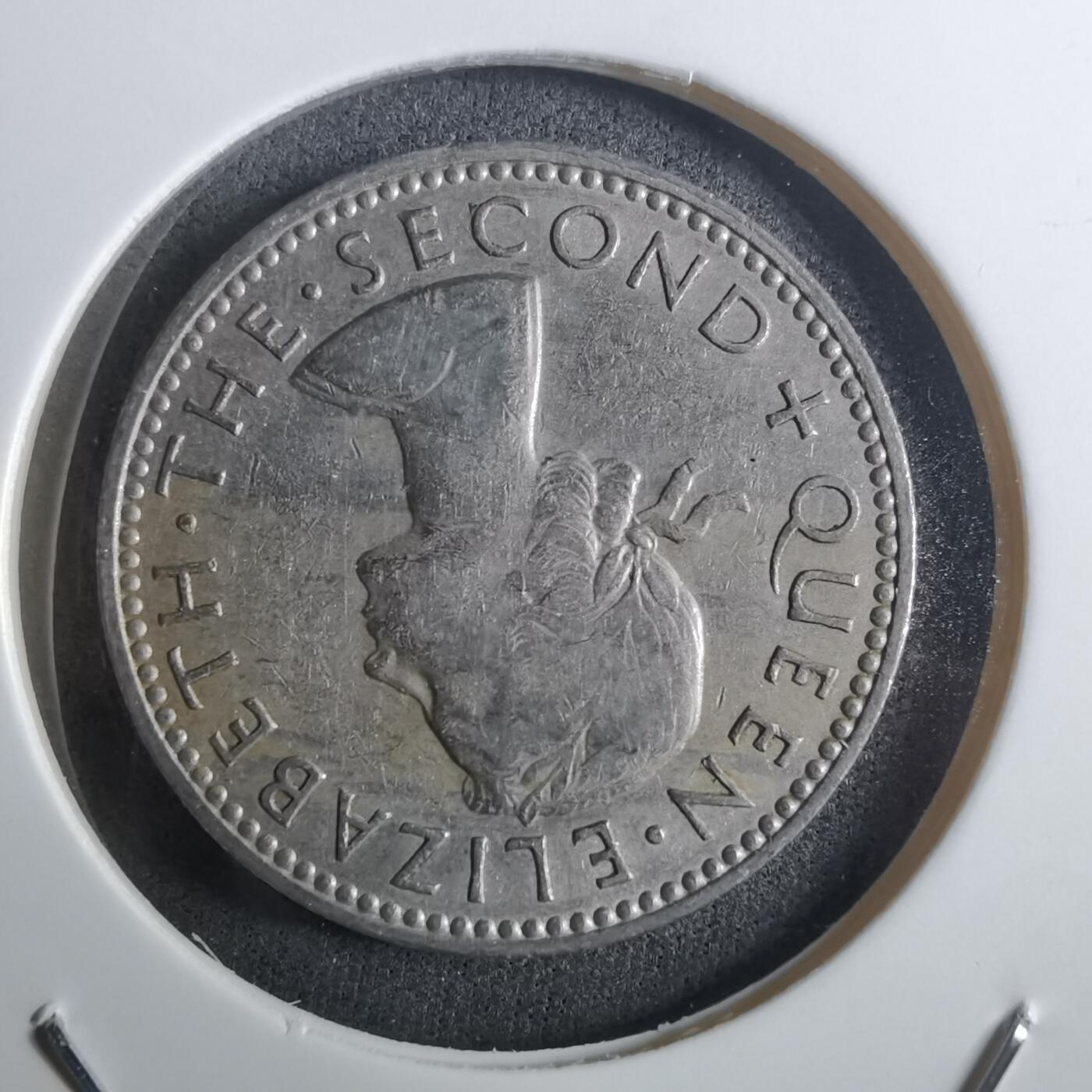 沼泽如烟--第912场 新西兰1965年1先令