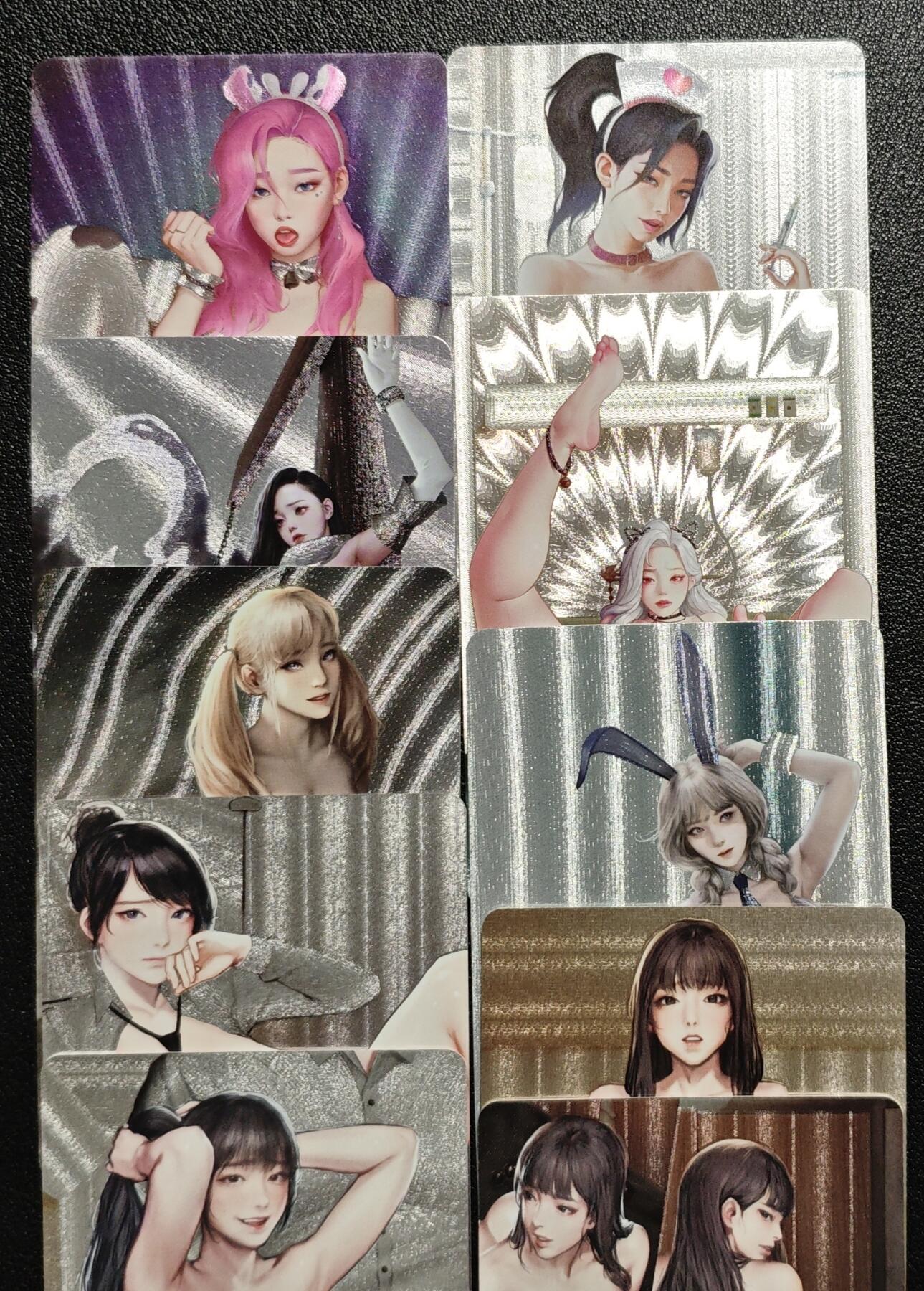 天玑星卡拍第142期《11.25周二截拍艺气风发》持续收拍收评中 满赠卡需备注 动漫美女 艺术版 粗闪 十张