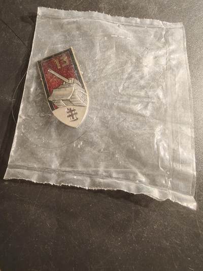 老王徽章第165期 - 法国第13工兵团证章