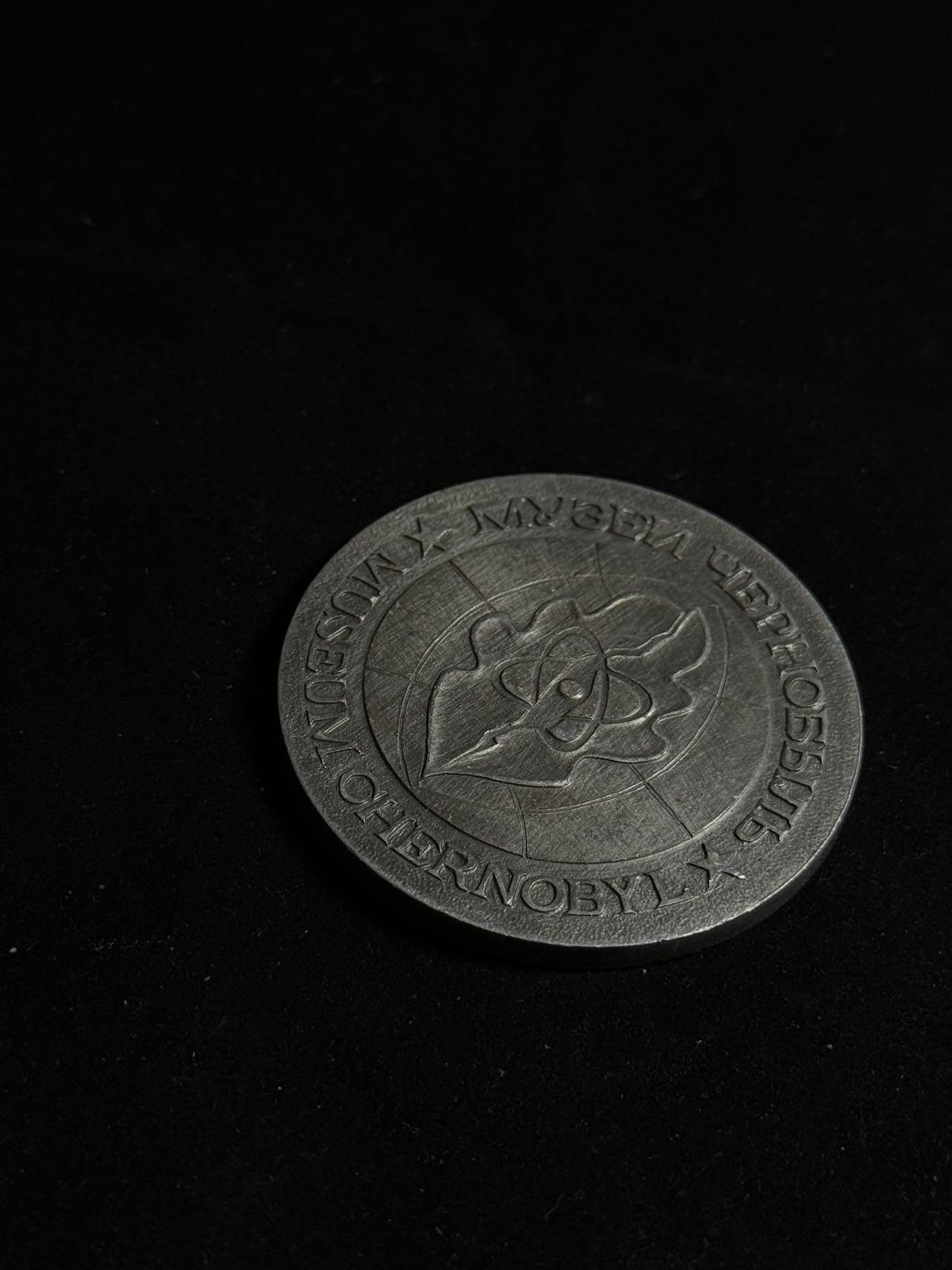 戎马世界章牌大赏第108期 切尔诺贝利纪念铝章，铝制