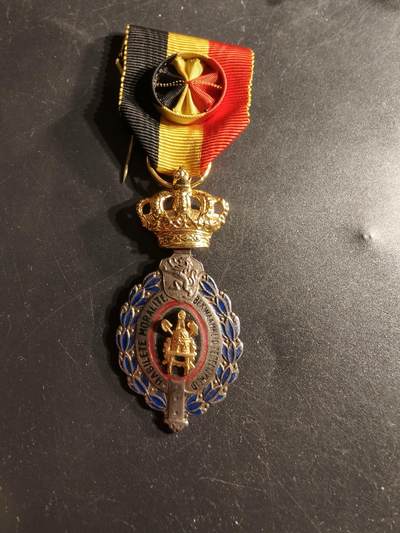 老王徽章第165期 - 比利时金级劳工奖章