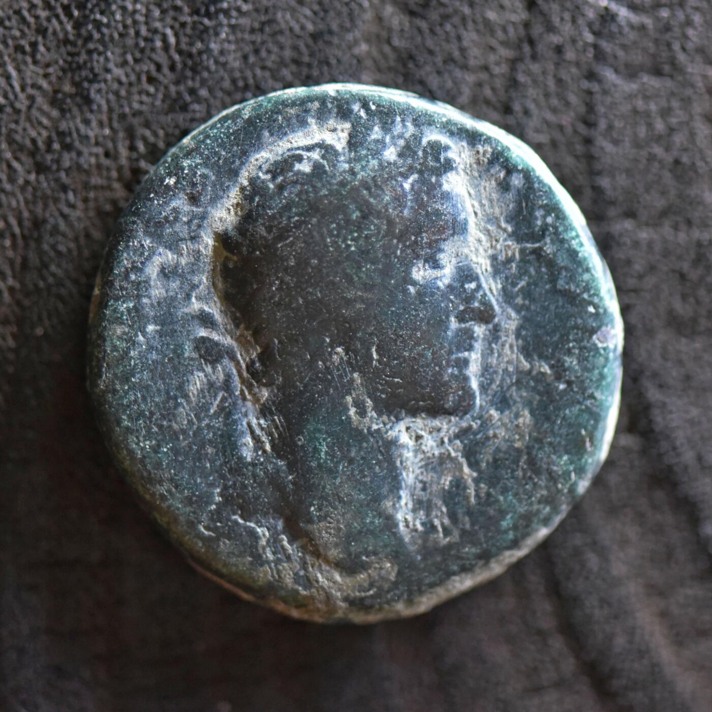 【良泉】第42期【自动场】12月4日晚19.30点开拍！99枚域外古代钱币专场  13.01克，公元139年【古罗马】五贤帝——安东尼·庇护，幸福女神，都庞第（双阿斯）铜币，克