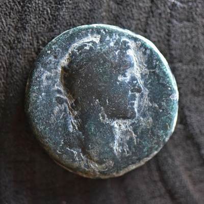 【良泉】第42期【自动场】12月4日晚19.30点开拍！99枚域外古代钱币专场  - 13.01克，公元139年【古罗马】五贤帝——安东尼·庇护，幸福女神，都庞第（双阿斯）铜币，克