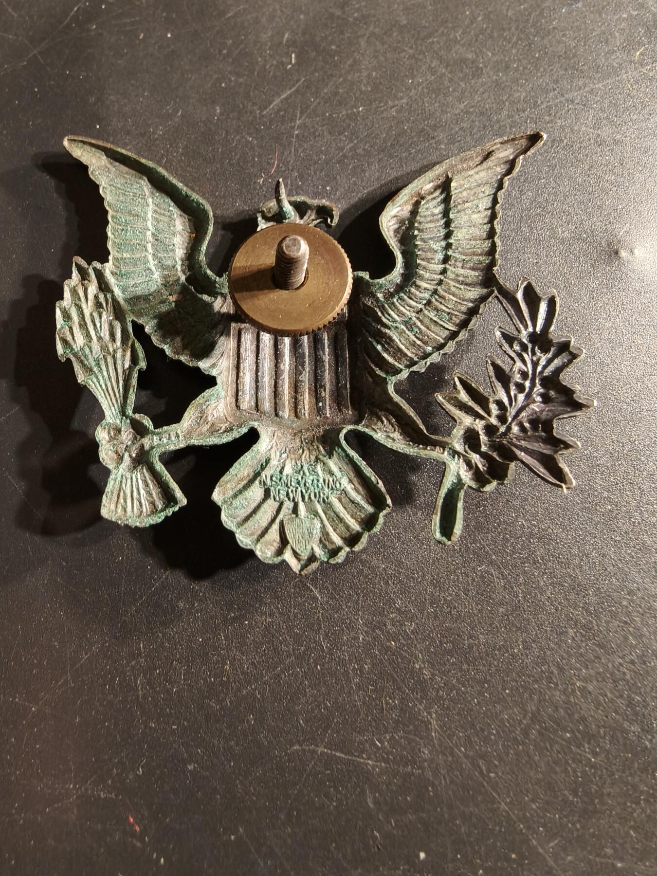 老王徽章第165期 美国空军大檐帽帽徽 