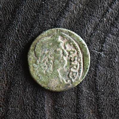 【良泉】第42期【自动场】12月4日晚19.30点开拍！99枚域外古代钱币专场  - 公元1666年【波兰立陶宛联邦】约翰二世·卡齐米尔·瓦萨“骑士”铜希林，1.4克