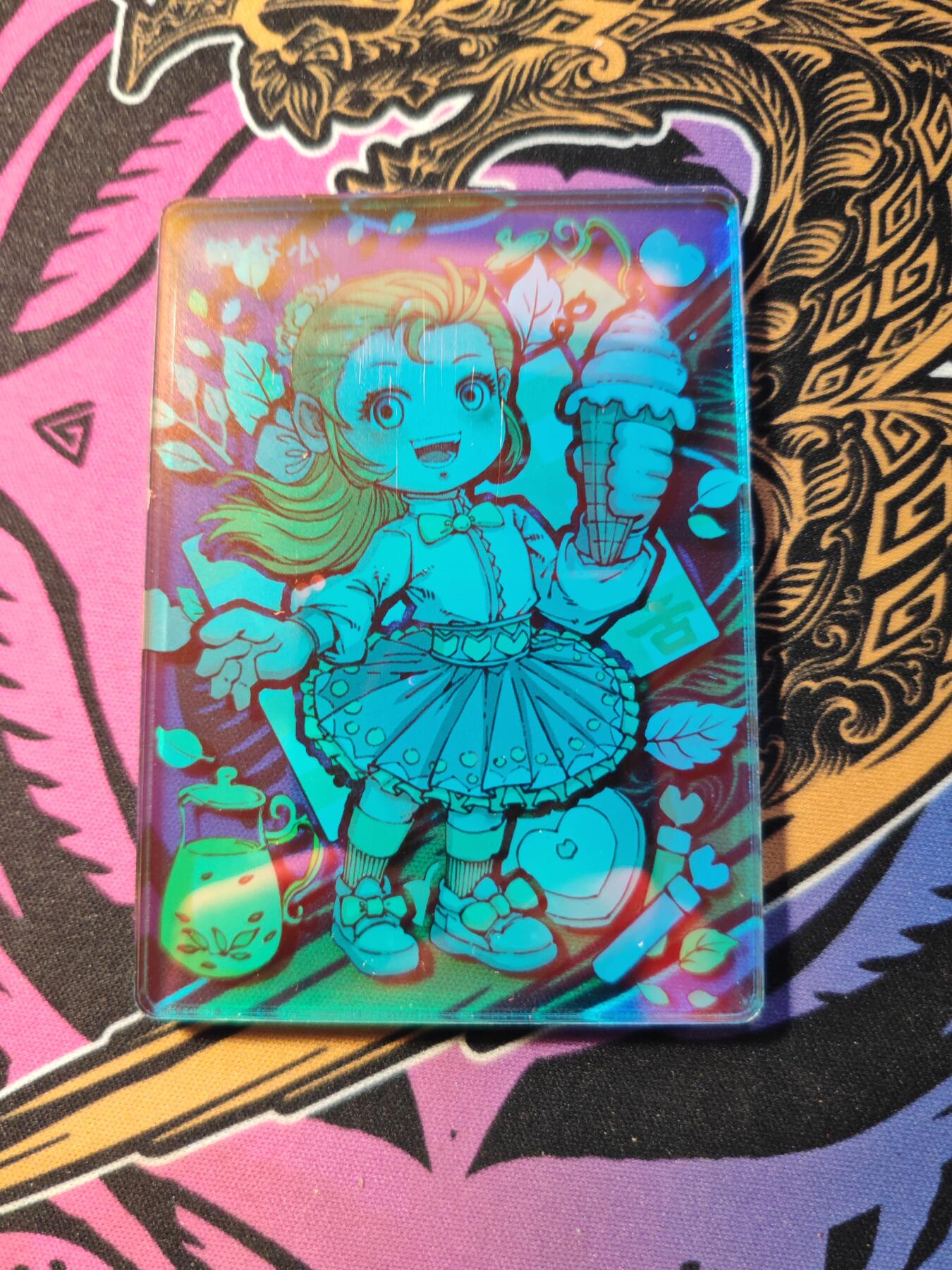 卡牌实验室开始第五次实验 【幻彩】【小花瓣】超香亚克力卡