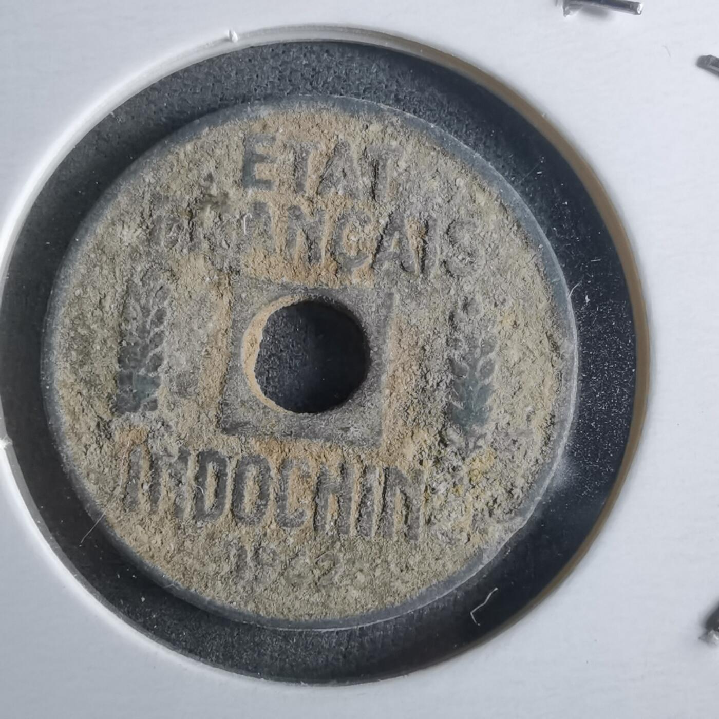 沼泽如烟--第912场 法属印度支那1942年¼年一分