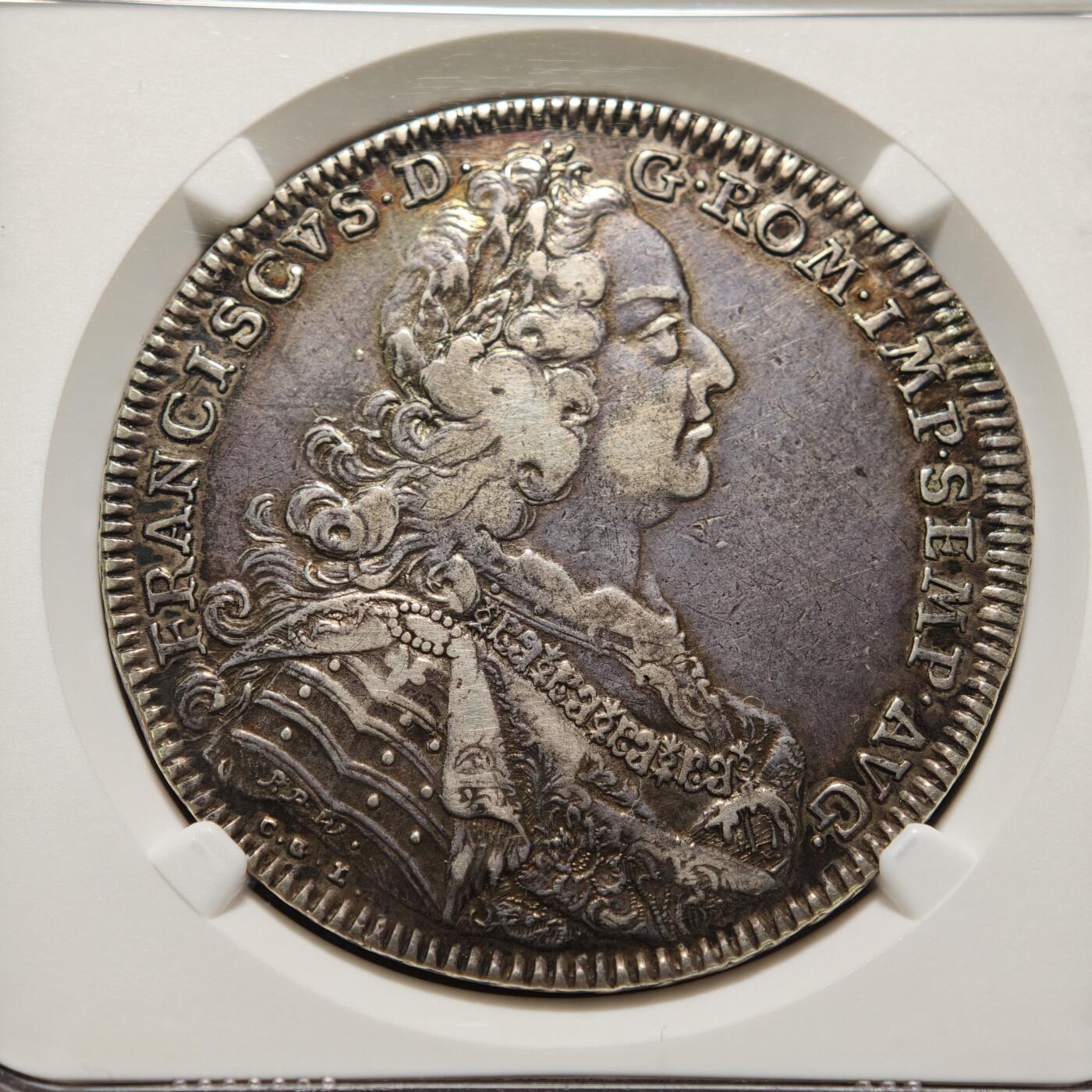 【德藏】世界币章拍卖第154期（拍品征集中~欢迎藏友联系） 1754年 德国纽伦堡城市景观泰勒银币 NGC VF 味道和细节不错  