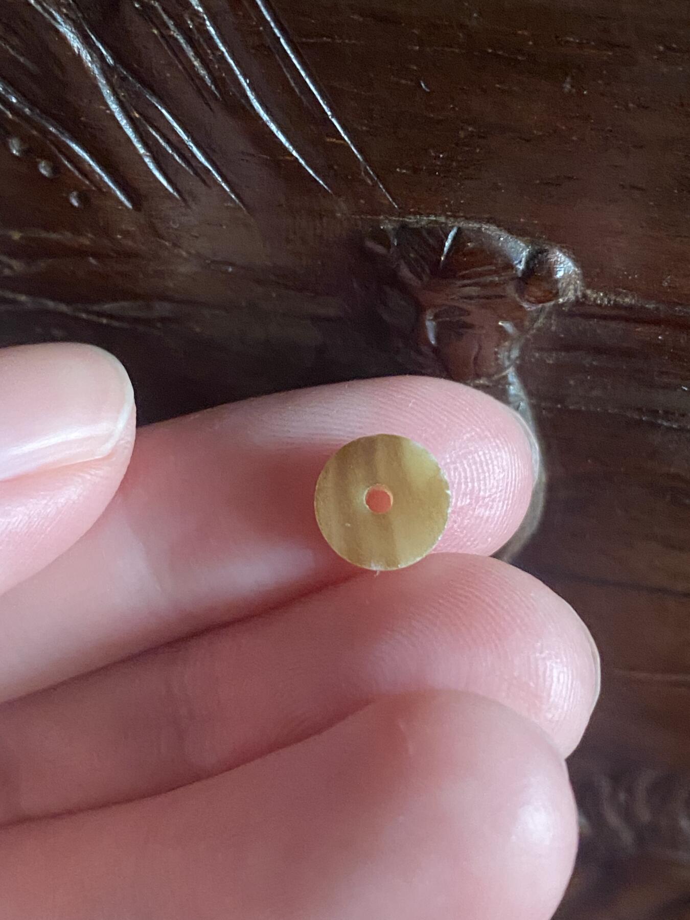 也门地区牙黄镶蚀一线药师古珠