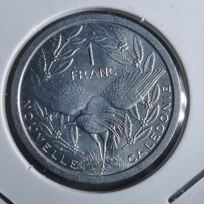 沼泽如烟--第912场 - 法属新喀里多尼亚1981年1法郎