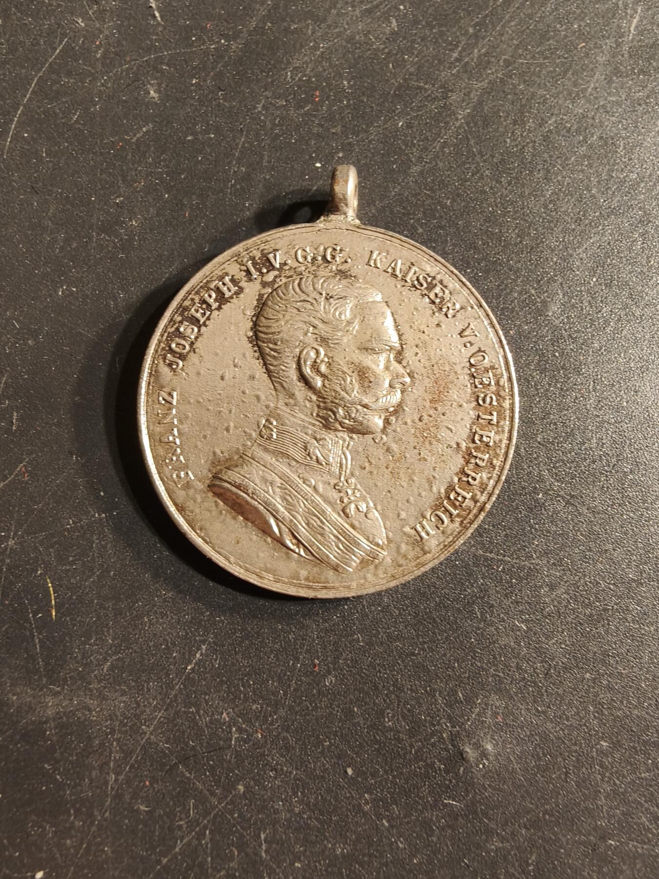 老王徽章第165期 奥匈帝国银级勇敢奖章    复刻