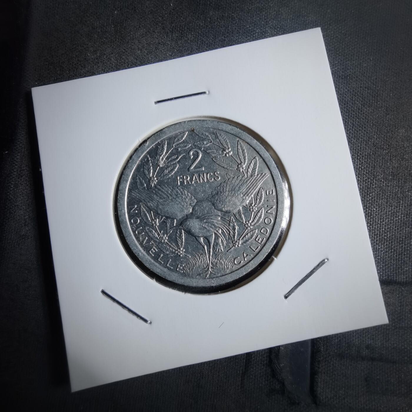 沼泽如烟--第912场 法属新喀里多尼亚1987年2法郎