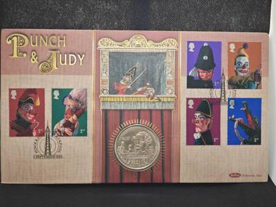 【淘币小摊】限时拍第八百零七拍  克朗币邮币封场  满百包邮可预留两周  周一统一发货  -  直布罗陀2001年维多利亚时代克朗纪念币邮币封