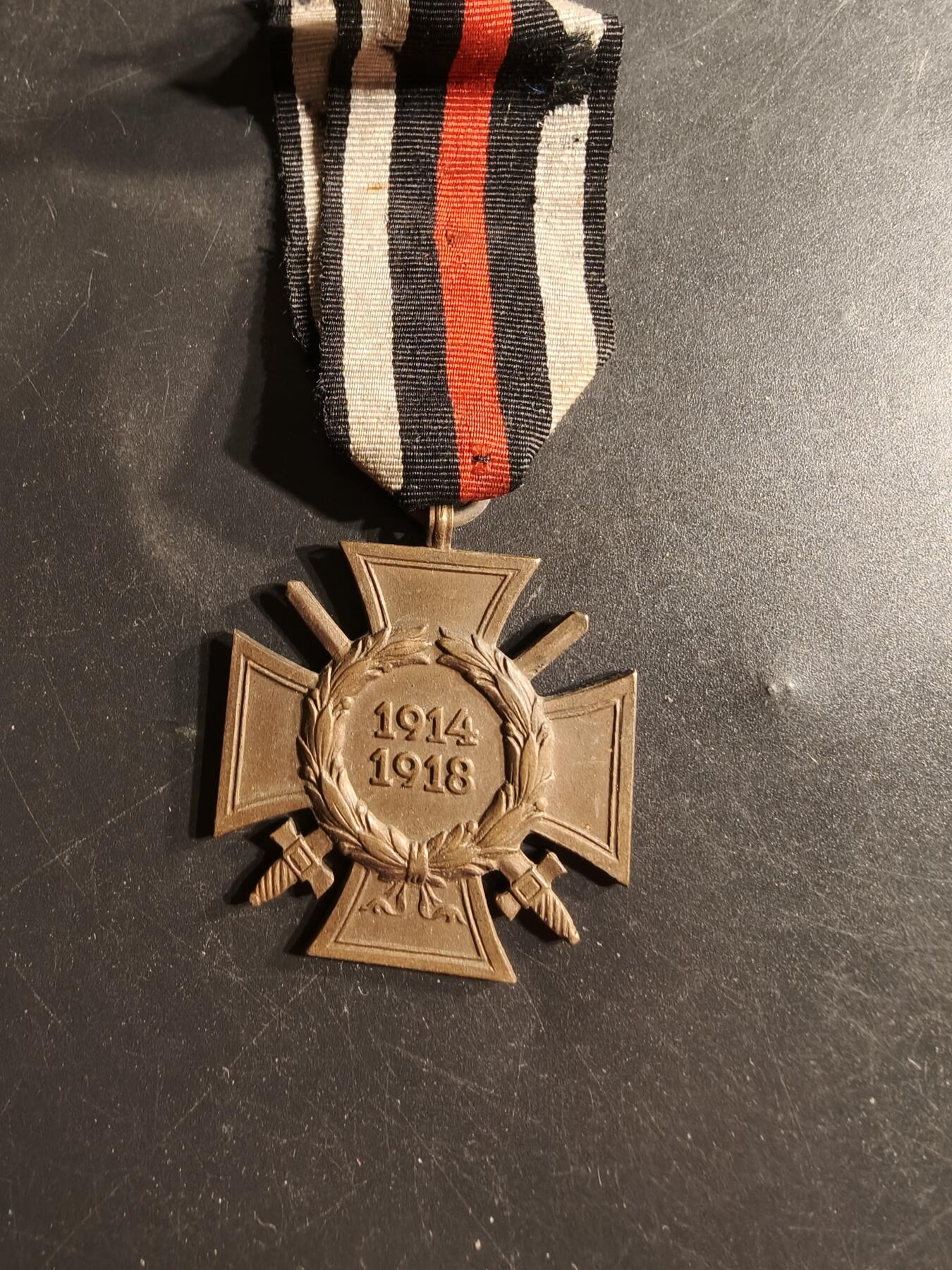 老王徽章第165期 德国一战军事兴登堡十字奖章     带厂标