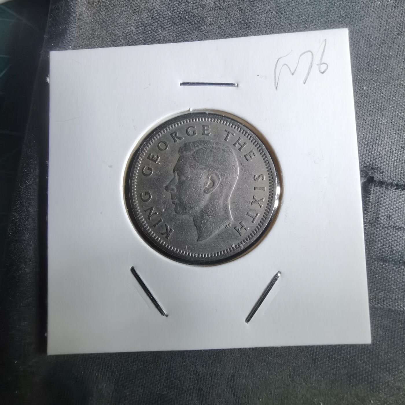 沼泽如烟--第912场 新西兰1951年1先令