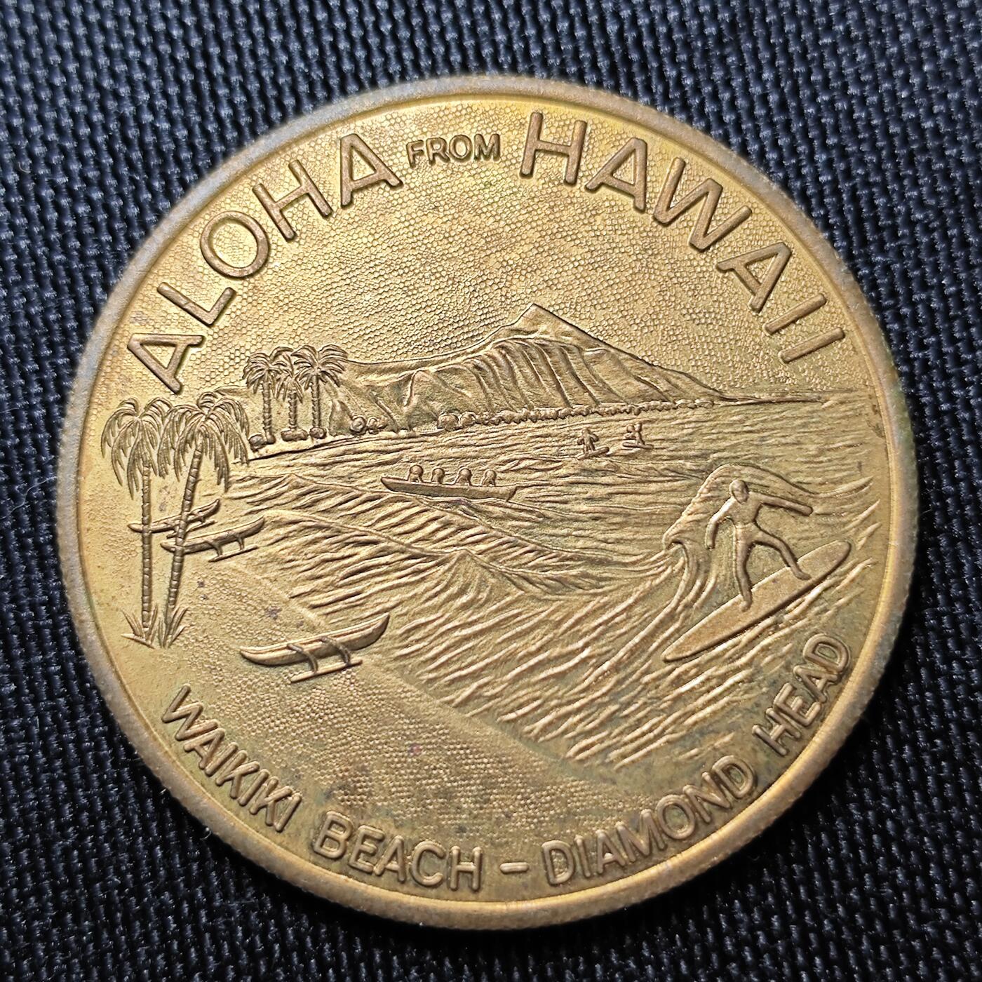 KK钱币收藏小铺 （套币 好品/批量散币 银币）专场  2月预留时间 周末发货  美国夏威夷代币 带币夹