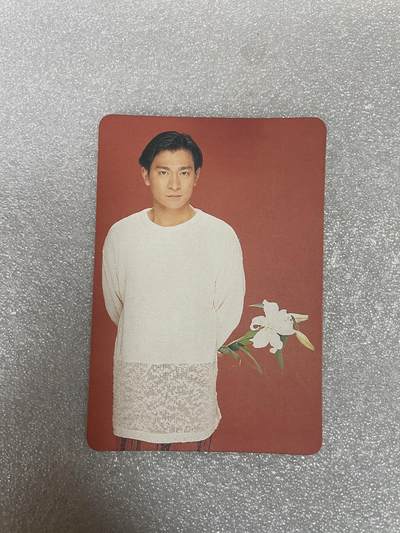 开心玩 卡牌 第八期 - 刘德华明星卡 老卡 2000年左右 明星卡 老物件