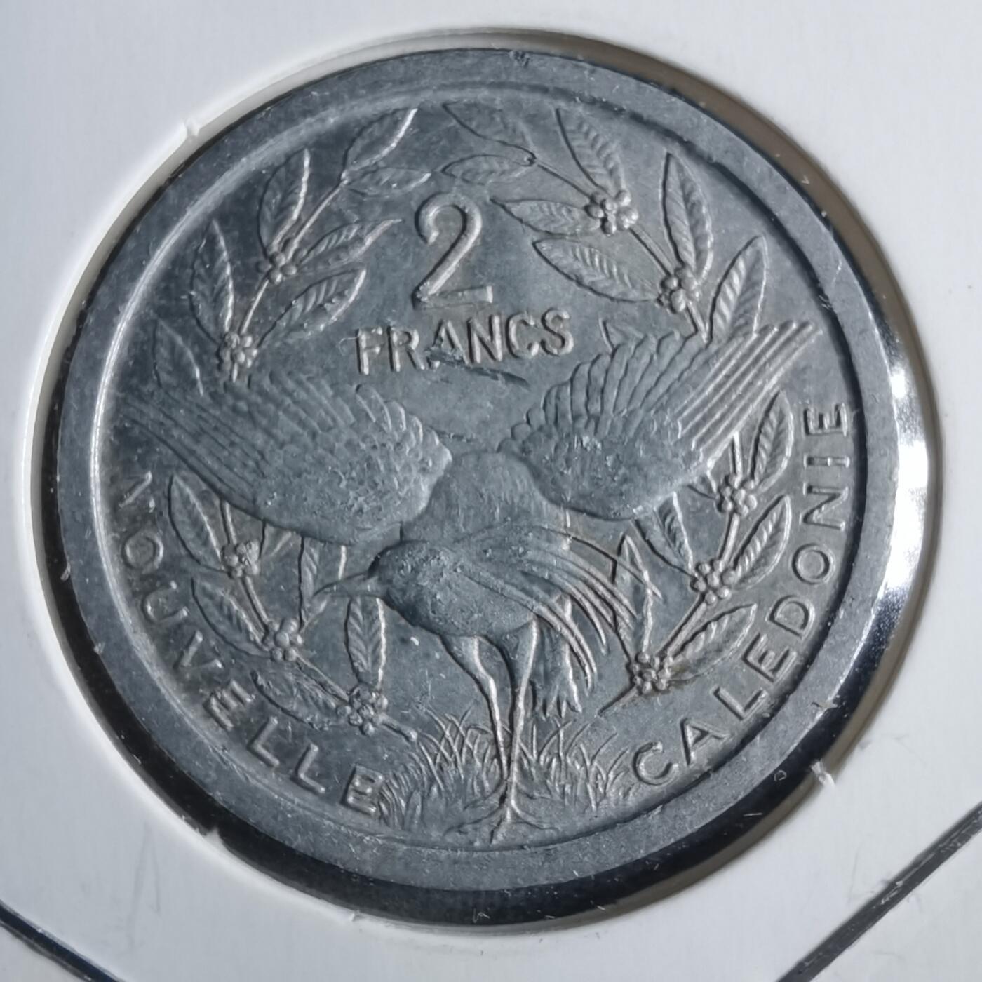 沼泽如烟--第912场 法属新喀里多尼亚1973年2法郎