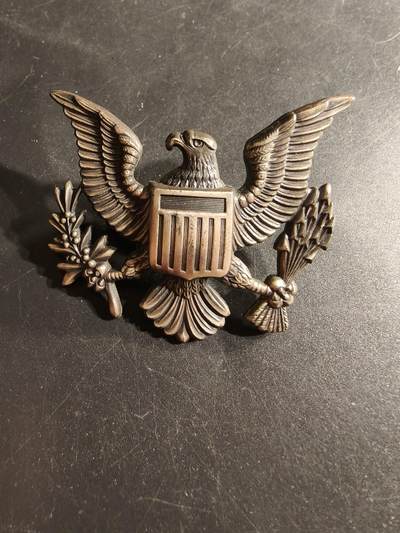 老王徽章第165期 - 美国空军大檐帽帽徽 