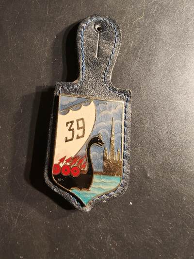 老王徽章第165期 - 法国第39步兵团证章 