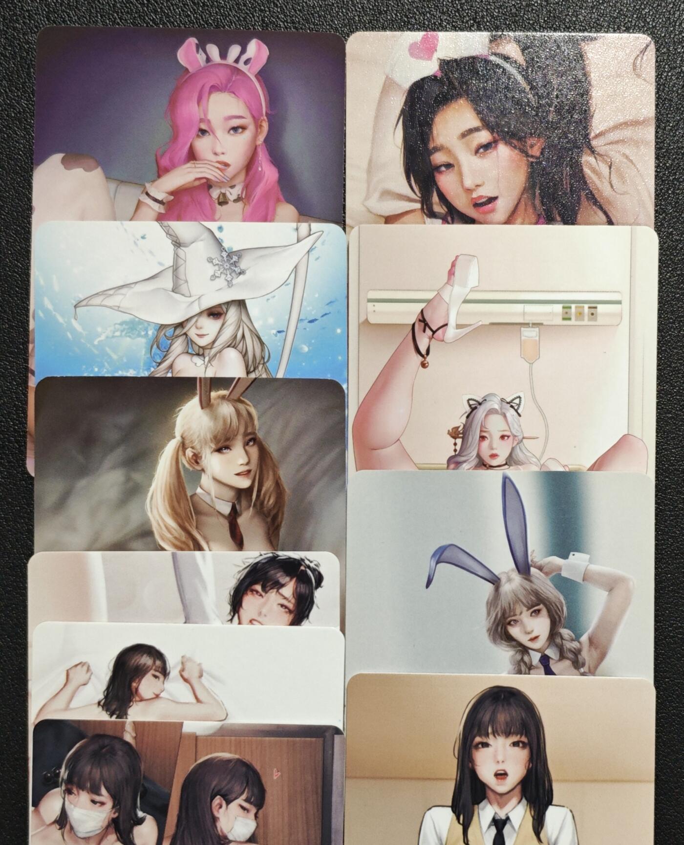 天玑星卡拍第142期《11.25周二截拍艺气风发》持续收拍收评中 满赠卡需备注 动漫美女 艺术版 粗闪 十张