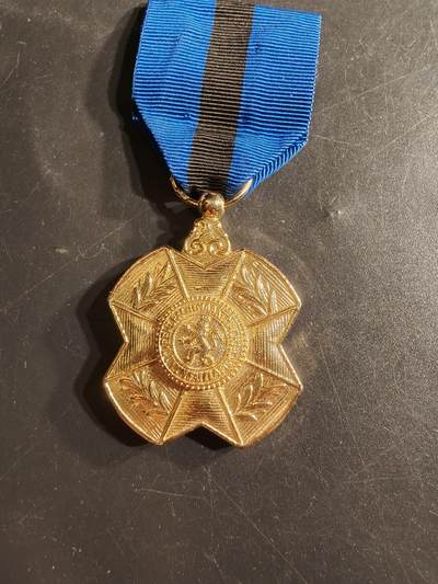 老王徽章第165期 - 比利时金级利奥波德二世奖章     