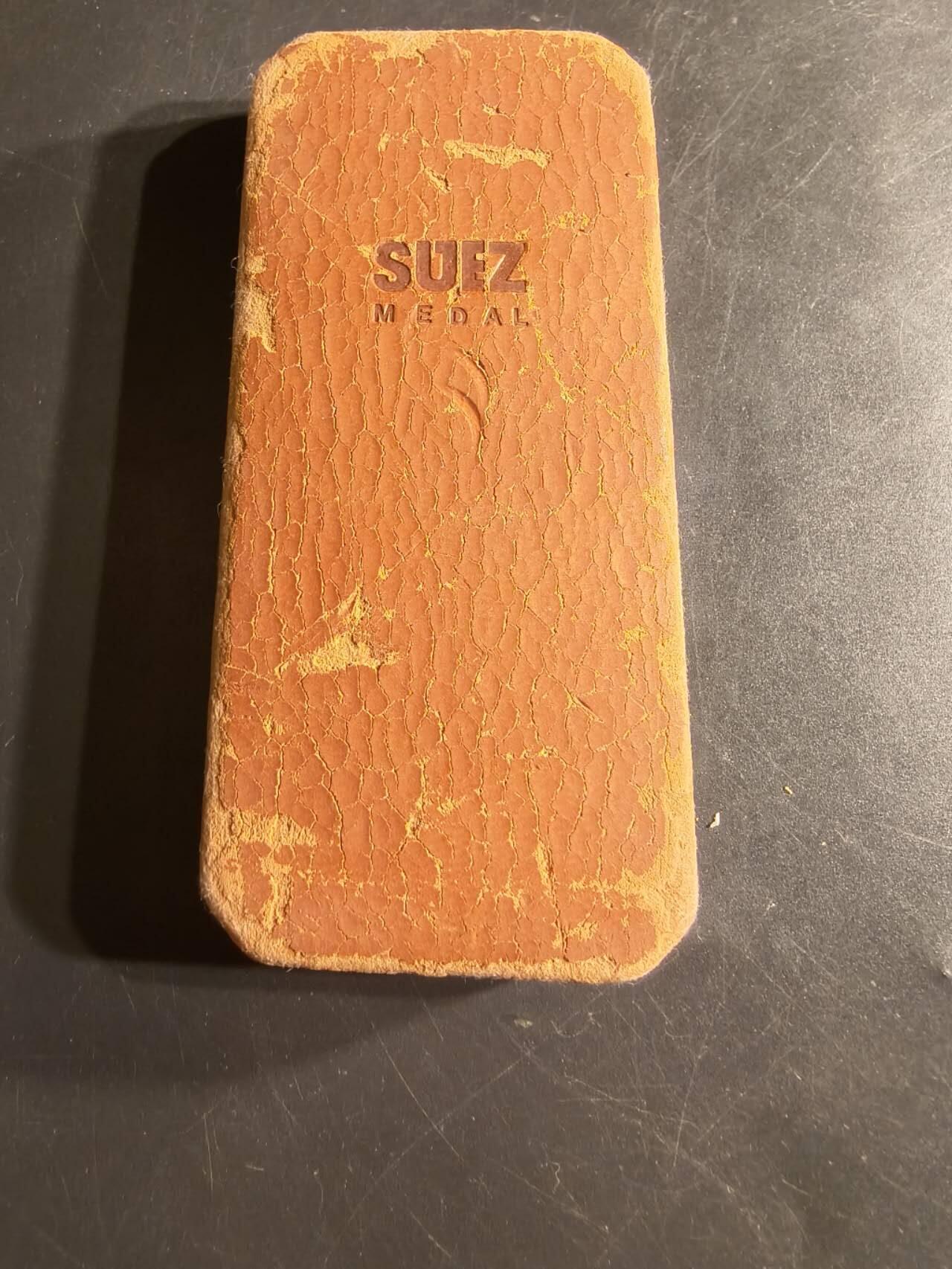 老王徽章第165期 英国苏伊士运河危机服役奖章     原盒