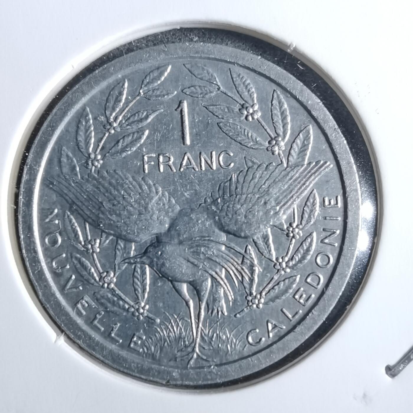 沼泽如烟--第912场 法属新喀里多尼亚1983年1法郎