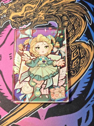 卡牌实验室开始第五次实验 - 【幻彩】【小花瓣】超香亚克力卡