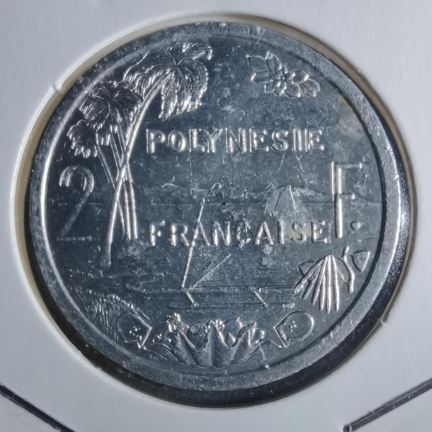 沼泽如烟--第912场 法属波利尼西亚2010年2法郎