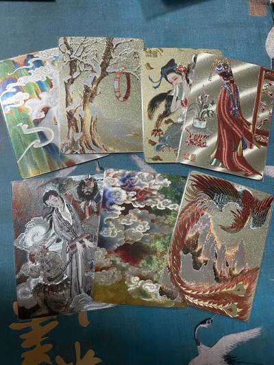 开心玩 卡牌 第八期 - 彫仙红楼粗闪一组