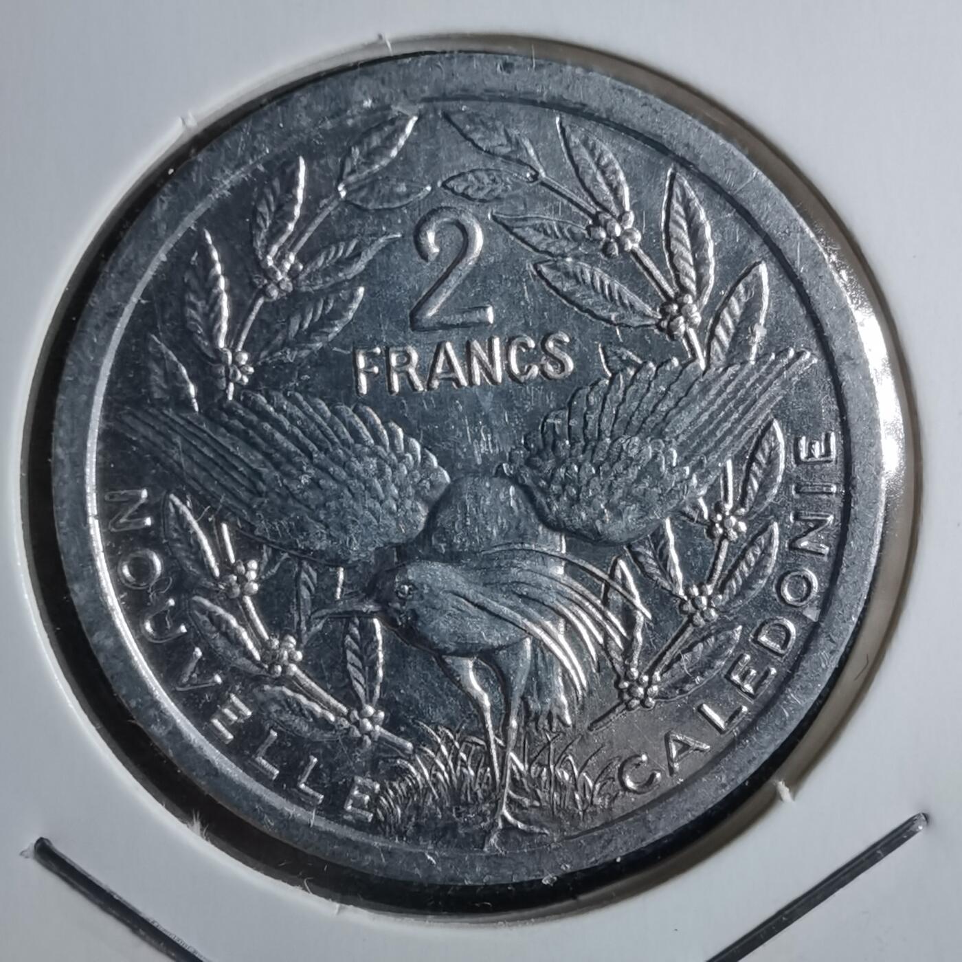 沼泽如烟--第912场 法属新喀里多尼亚2008年2法郎