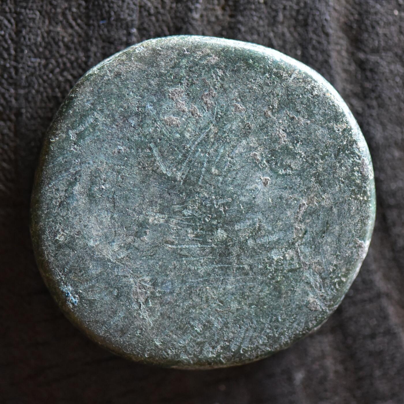 【良泉】第42期【自动场】12月4日晚19.30点开拍！99枚域外古代钱币专场  21.32克，公元117-138年【古罗马】五贤帝——哈德良，赛斯特提，大铜币