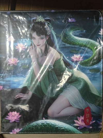 天玑星卡拍第141期《11.24周一截拍》持续收拍收评中 满赠卡需备注 - 【九宫活页卡册】鸡腿卡牌原创青白二蛇专属卡册，拉链D环，双面打印，内页有惊喜及附赠双面透明卡页若干