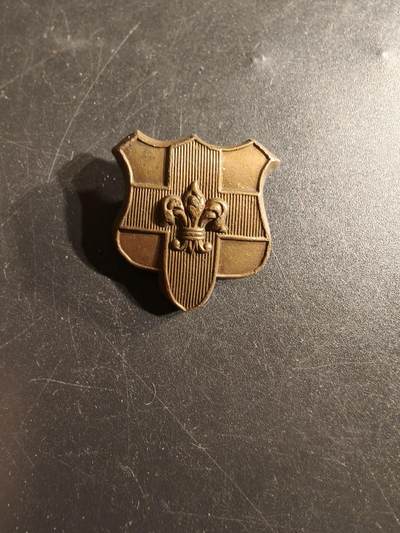 老王徽章第165期 - 英国忠诚北兰开夏团领章    一战时期 