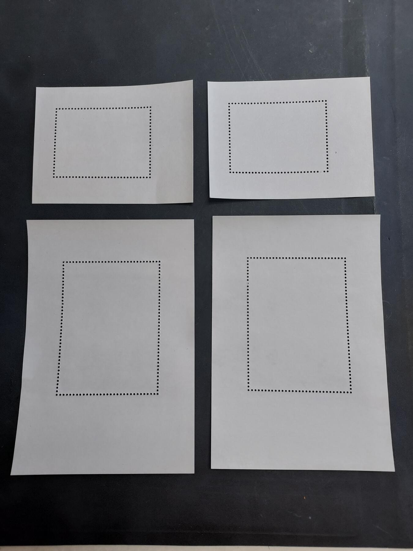 博彦收藏  RU 11月29日 8点 邮票专场 编年型张4枚，全新