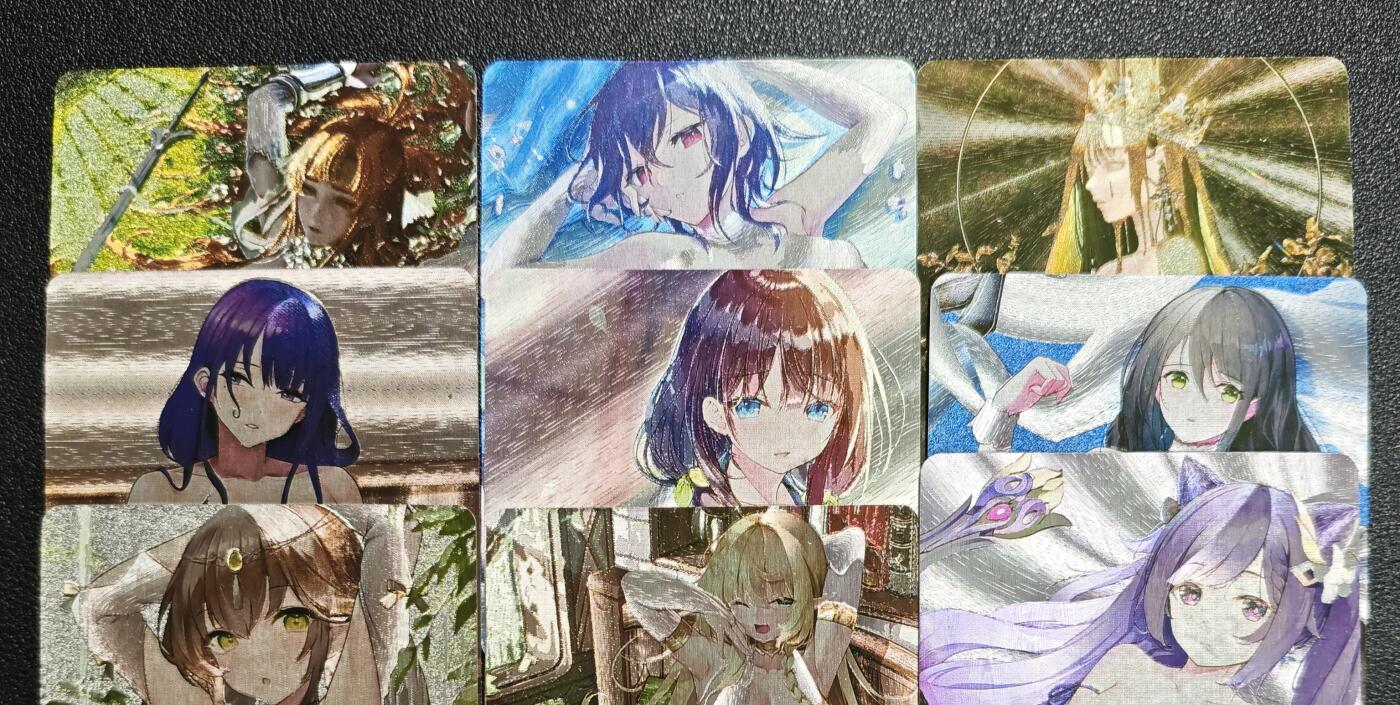 天玑星卡拍第142期《11.25周二截拍艺气风发》持续收拍收评中 满赠卡需备注 动漫美女 艺术版 粗闪 九张