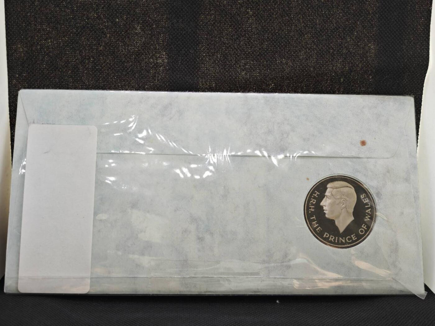 【淘币小摊】限时拍第八百零七拍  克朗币邮币封场  满百包邮可预留两周  周一统一发货   威尔士王子1994年授权25周年纪念章邮币封