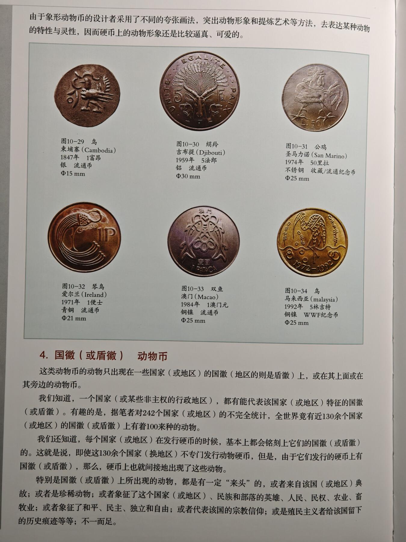 【德藏】世界币章拍卖第154期（拍品征集中~欢迎藏友联系） 全新塑封 硬币上的动物世界 全彩铜板纸印刷 全书约310页