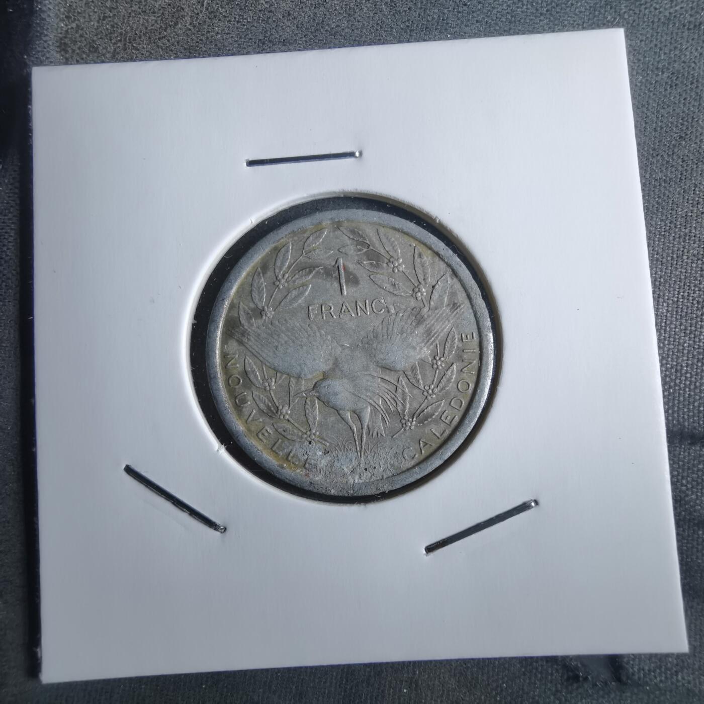 沼泽如烟--第912场 法属新喀里多尼亚1971年1法郎