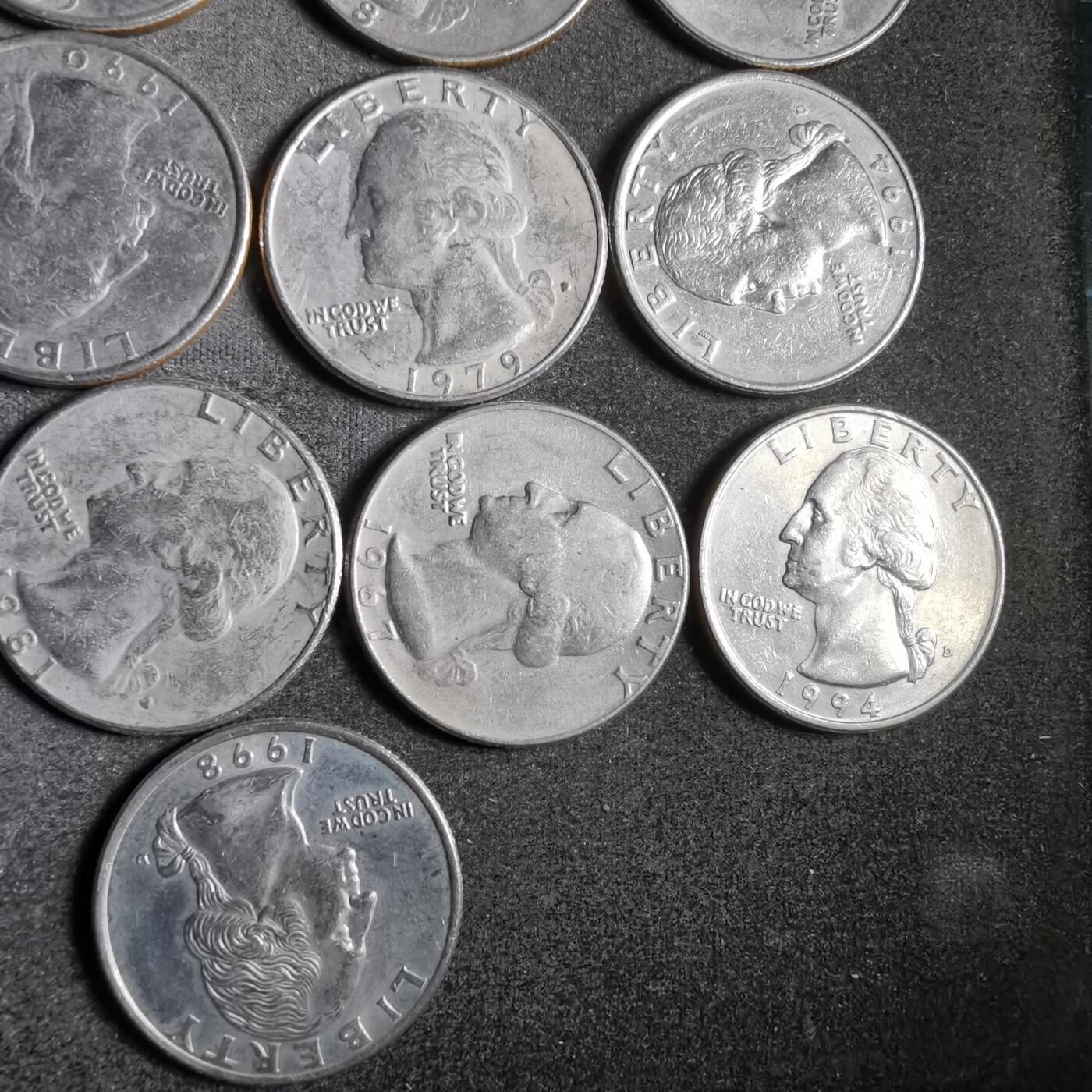 沼泽如烟--第911场 美国25分17枚