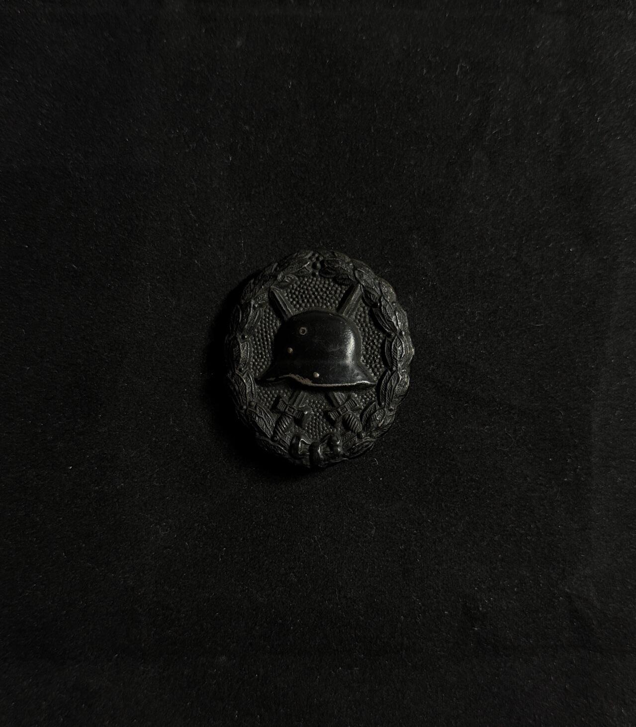 戎马世界章牌大赏第108期 德国一战黑色战伤奖章