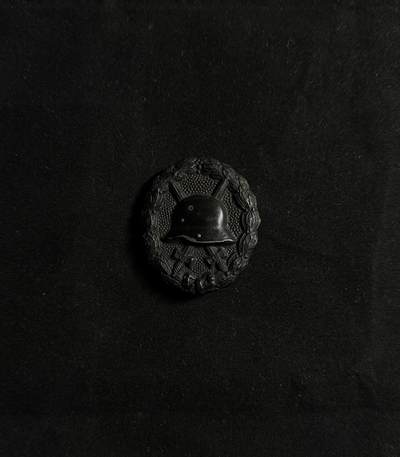 戎马世界章牌大赏第108期 - 德国一战黑色战伤奖章